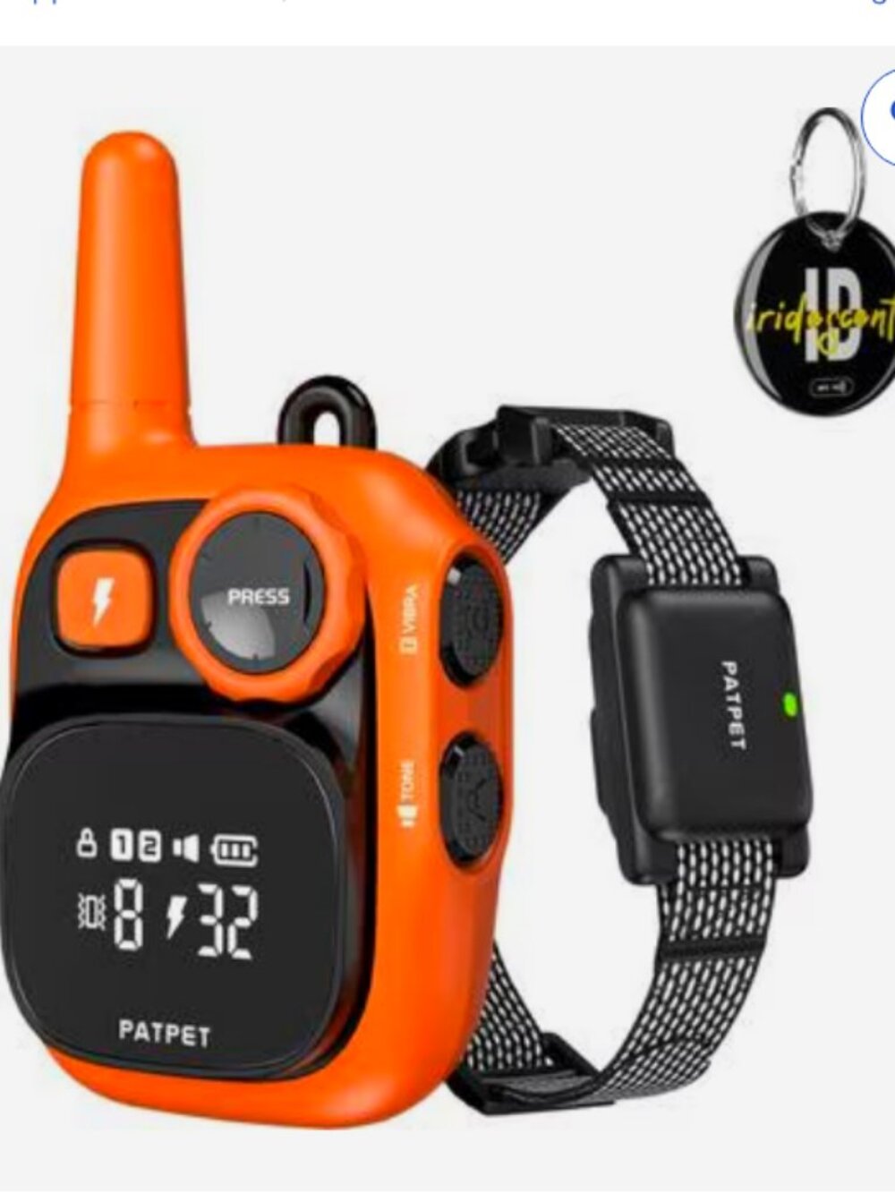 PATPET P628 Mini Small Dog Training Collar Remote Waterproof